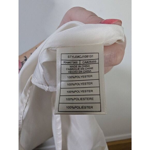 Cupcakes & Cashmere Long Sleeve Floral Dress - Size Small - Picture 7 of 8